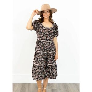 Orange Creek Floral Dress